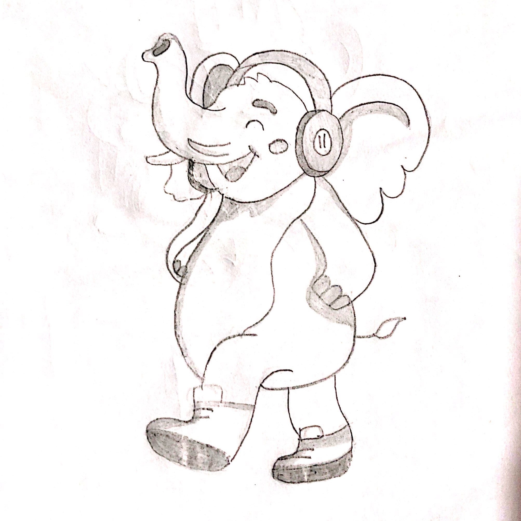Dancing elephant